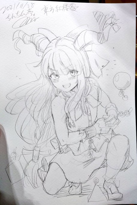 今日書いたスケブ♡ 