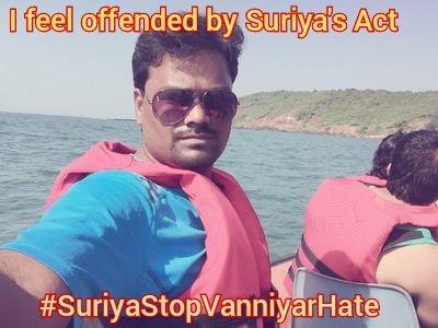 Mettur_Rajesh's tweet photo. I feel hurted by Suriya's Act

#SuriyaStopVanniyarHate
#StopVanniyarHateNow https://t.co/N6zXdbdwjz