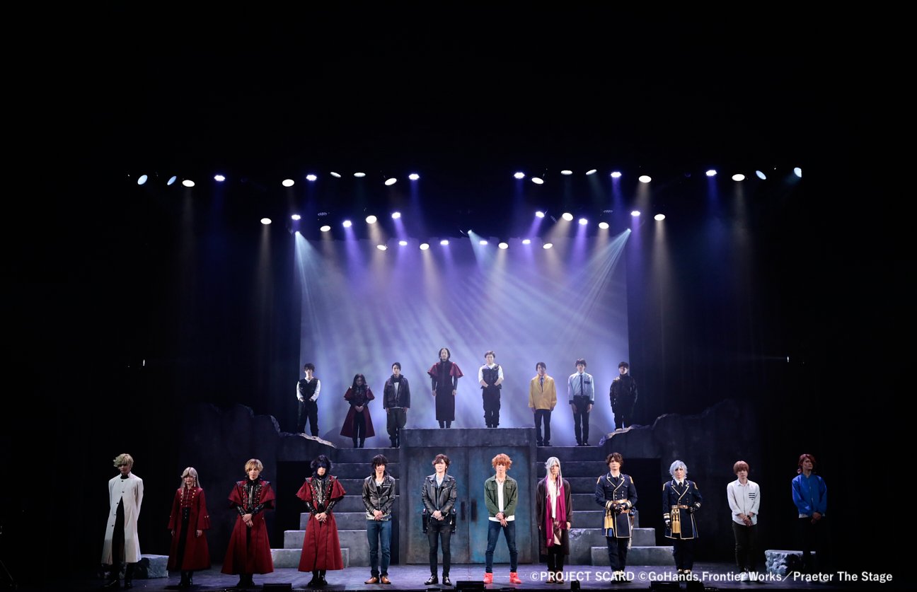 2021年11月上演、舞台「プレイタの傷」主演の仲田博喜が演じる嵐
