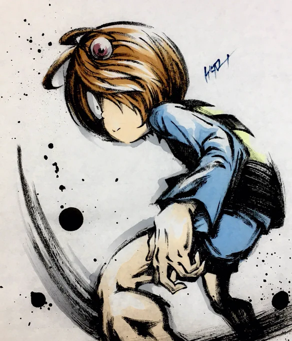 墨絵「第6期ゲゲゲの鬼太郎」

#ゲゲゲ忌2021 #ゲゲゲの鬼太郎 #墨絵 