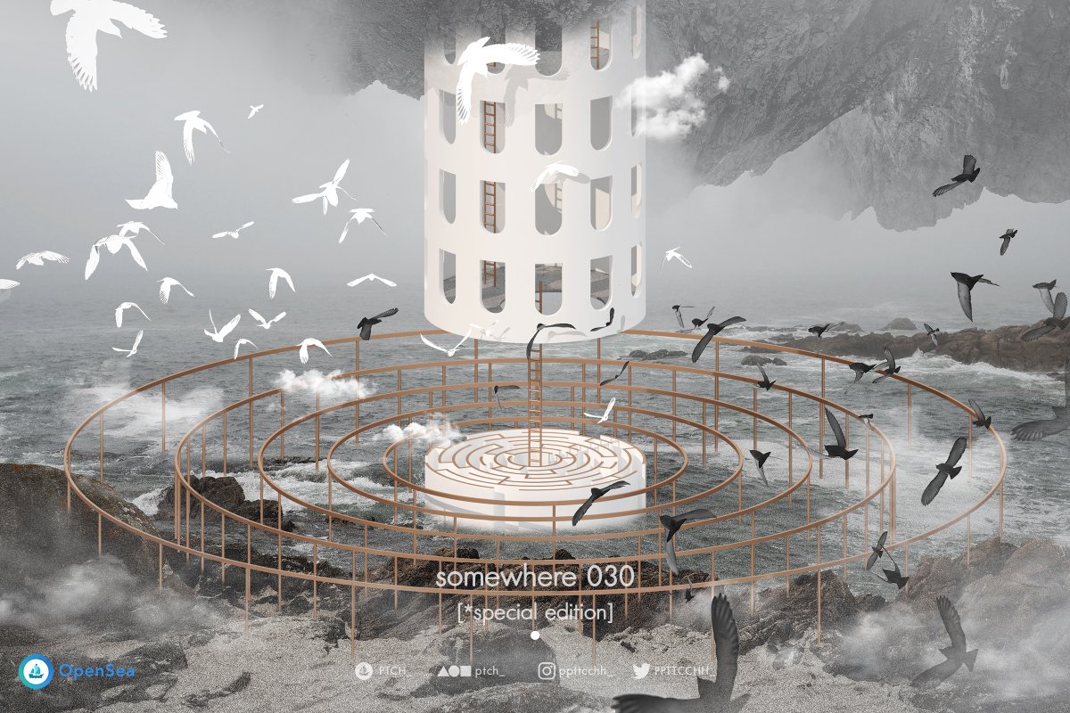 PPTTCCHH_'s tweet photo. New **special edition drop!
#somewhere 030 (1/1)
The mountain reaches the ocean somewhere. 
There is only one way to connect the parallel.
0.15 $ETH  @opensea 
.
https://t.co/3Dykmw3ZtN
.
#NFTarchitecture #NFTClean #NFTminimal  #NFTcollage #NFTPhotographer
https://t.co/muqXvyJRau https://t.co/IjZzKO2O3P