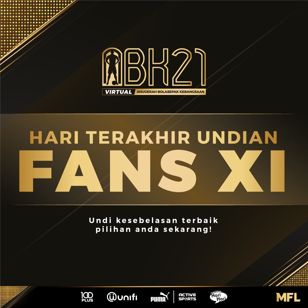 MFL_MY's tweet photo. Sudahkah anda 🗳 mengundi ‘FAN XI’ anda? Undian akan tutup pada jam 11.59 malam ini!

Klik pautan ini untuk mengundi 'FAN XI' anda sekarang 👉 https://t.co/SsG9Dkr9US

#ABK21 #FanXI https://t.co/4lnZj8JHM2