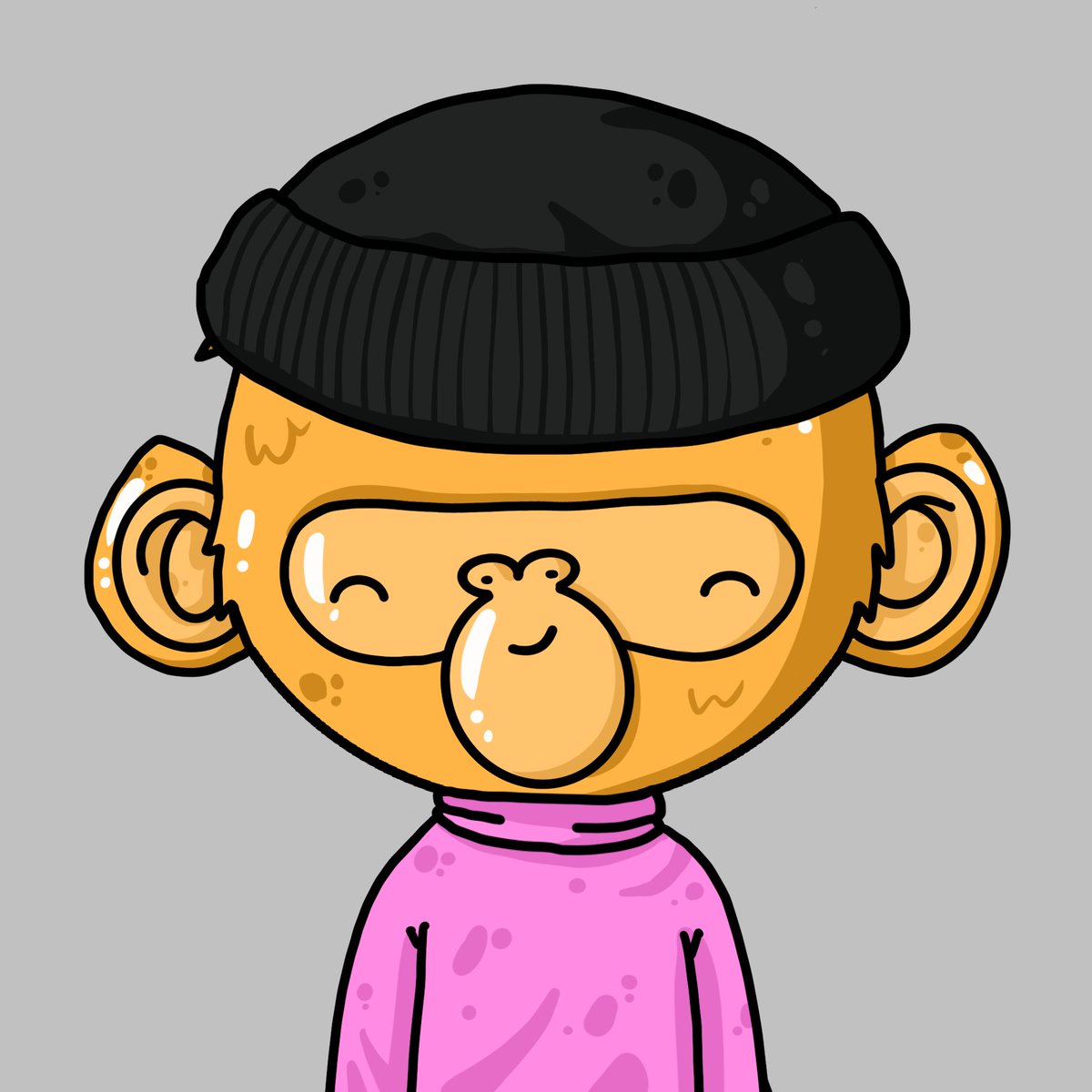 NFT_4eva's tweet photo. @kumoxworld Meet the golden family of Apes. 

Daddy the Googler, Mummy the Artist, Hipster Bro and Sister Wally (Wally was sent to space, hence had her gold fur mutated by the cosmic radiation!). 

They aim to be the golden family amongst the World Residents! https://t.co/1JOJUQP5Yv