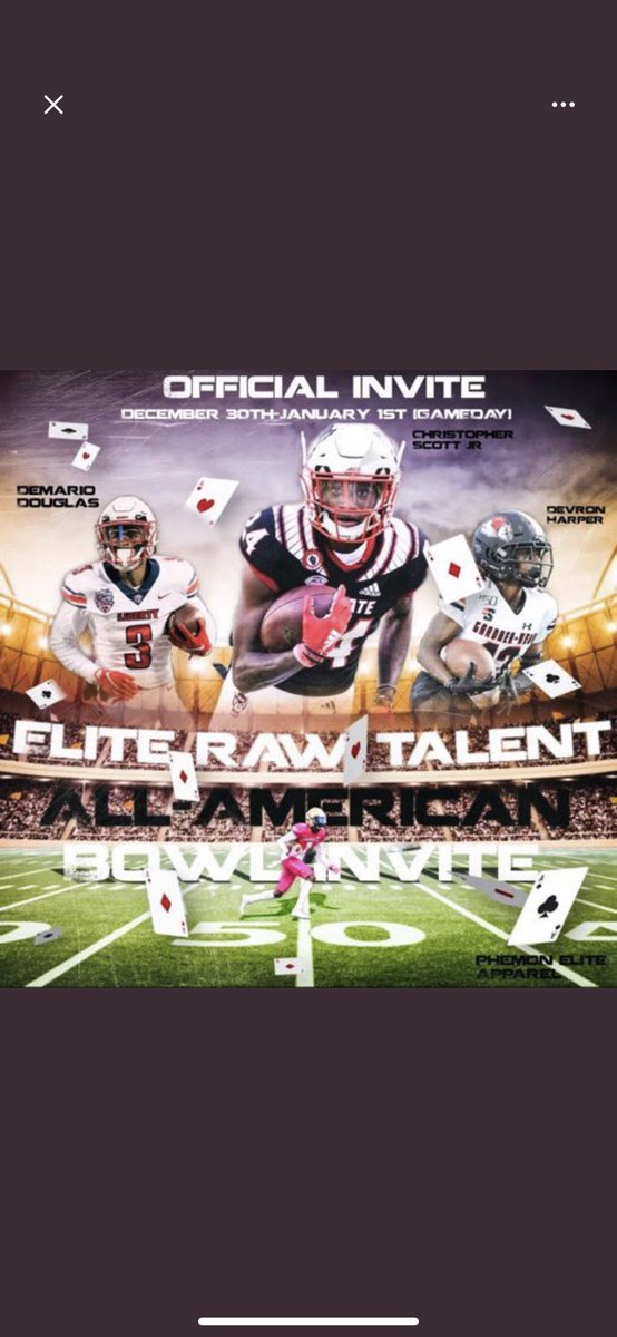 Meikiwilliams's tweet photo. Blessed to receive another invitation to show off my skills at the Elite raw talent blow @CoachJP4 @CoachRaw_ @MVFootballBears @therawfamily_ @EliteRawTalent https://t.co/LbI80OL5Rd