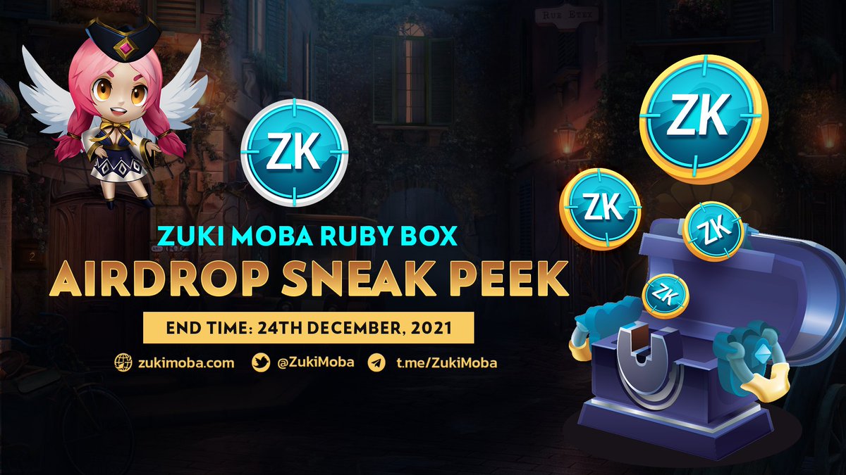 ZukiMoba's tweet photo. 🌟 ZUKI MOBA RUBY BOX AIRDROP SNEAK PEEK 🌟

🌟 What is inside those Zuki Moba Ruby boxes, let’s together find out as link below: 
https://t.co/R5evHbPWFf

#ZukiMoba #ZUKI_10USD #NFT #GameFi #Metaverse #NFTGame #PlayToearn #BSC #Binance #Smartchain #MVB #MVBIII https://t.co/PgmmVdelis