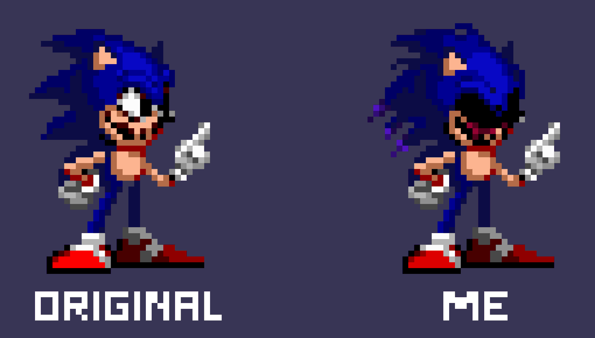 some sonic.exe sprites by JustGian012 on DeviantArt