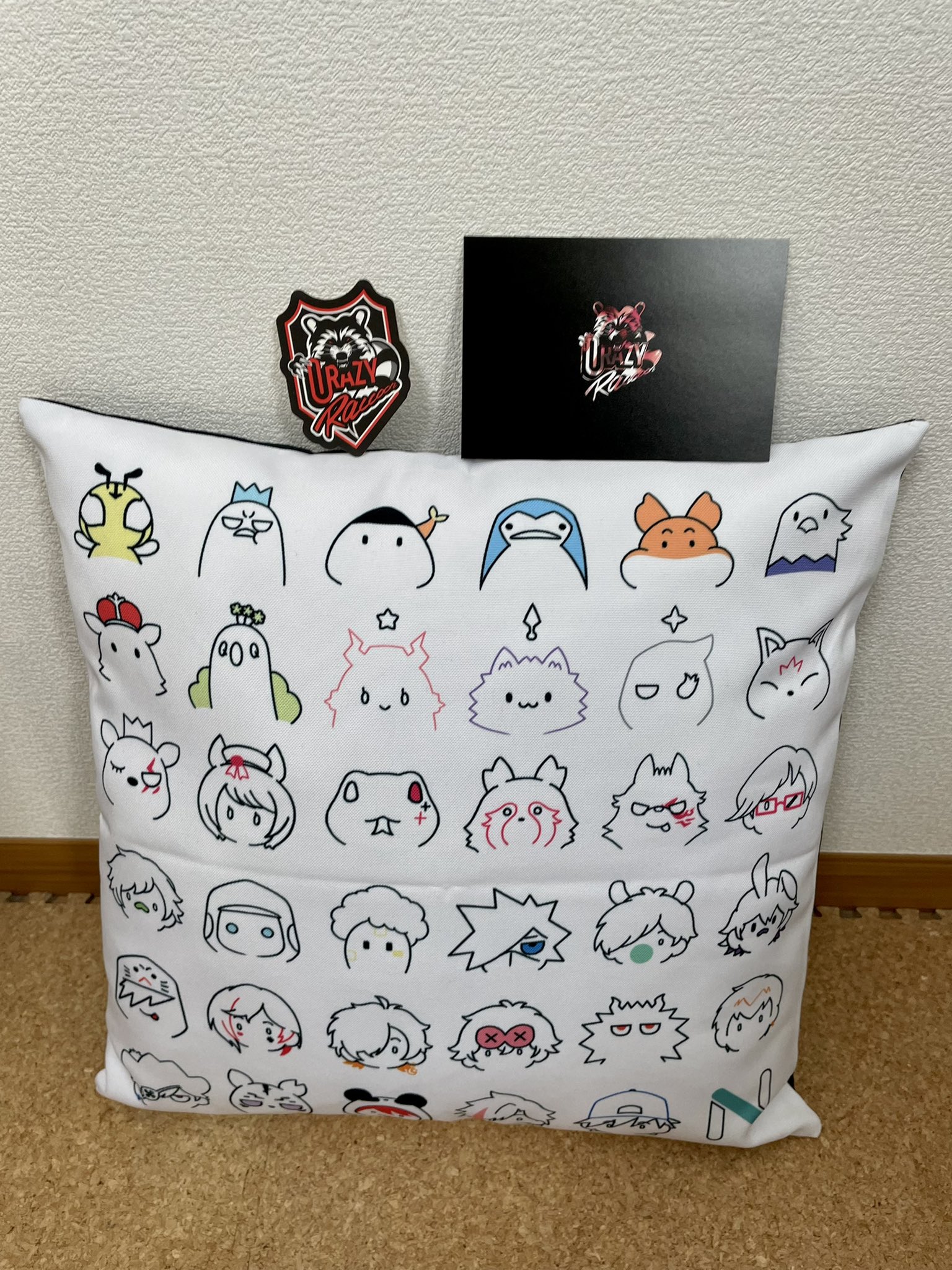 CrazyRaccoon　クッション CrazyRaccoon クッション(通常ver.)CRクレイジーラクーン レア