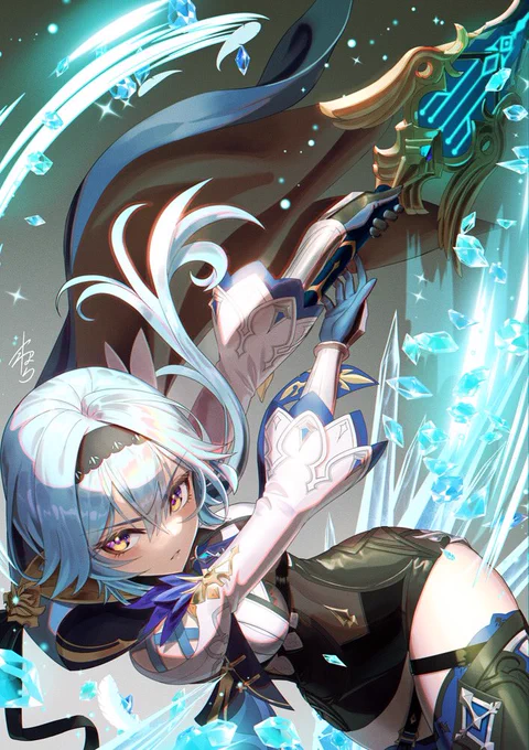 エウルアさん
 #いいニーハイの日 