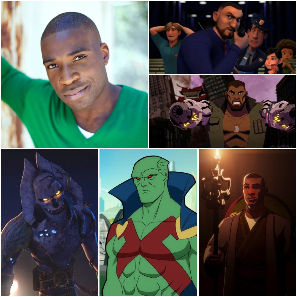 #IkeAmadi is a 🇳🇬 Nigerian-American 🇺🇸 voice actor who’s voiced several characters like #JaxBriggs 🦾 in #MortalKombat & #MartianManhunter ❌ in #Superman: Man of Tomorrow. Plus voices in #TalesOfArcadia and #Marvel’s #WhatIf. 

#AnimationIsNotAGenre #DiversityInAnimation