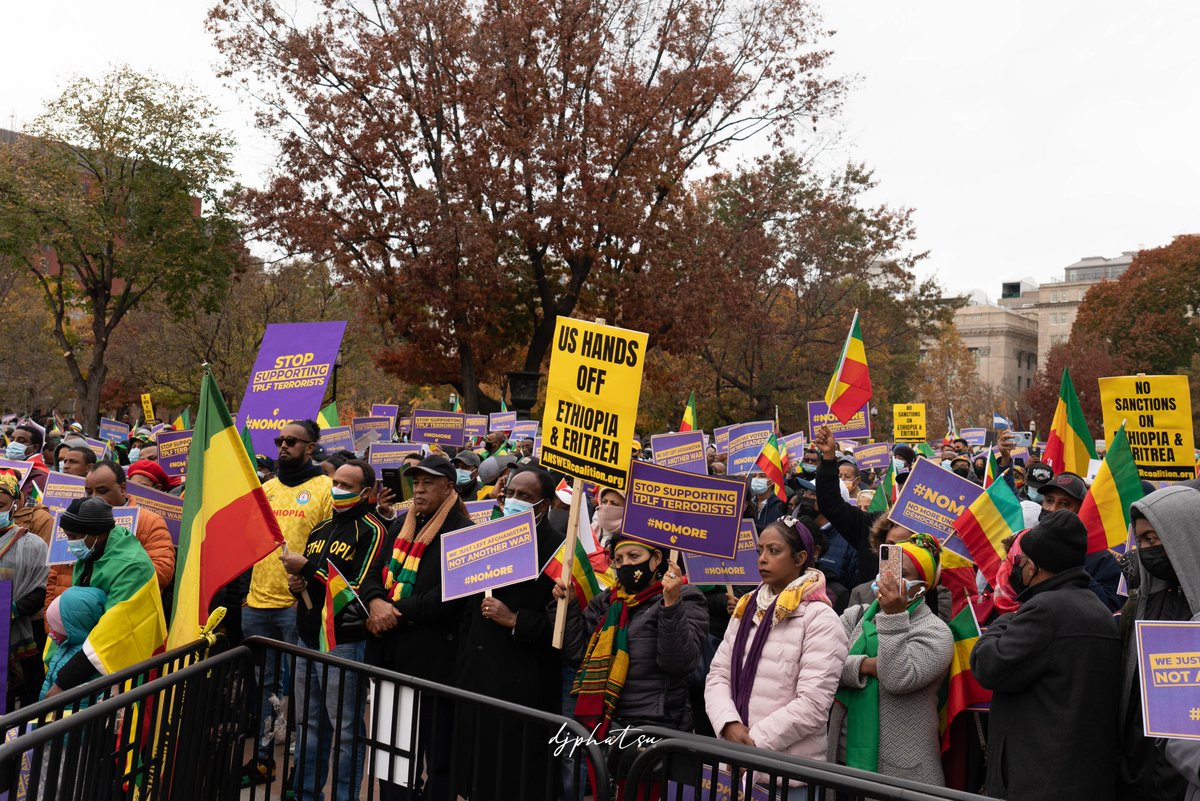 EatopiaEatery's tweet photo. Pictures from last week protest at the White House, Washington DC #nomore #Ethiopia #djew #djphatsu https://t.co/Tor2OwT976