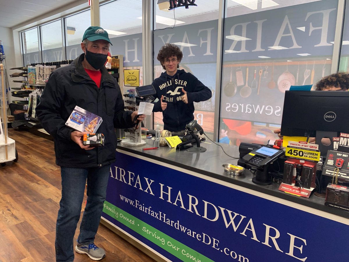 I stopped by Fairfax Hardware this #SmallBizSat to get ready for the holiday season. 

Thanks for the great customer service! #ShopSmall