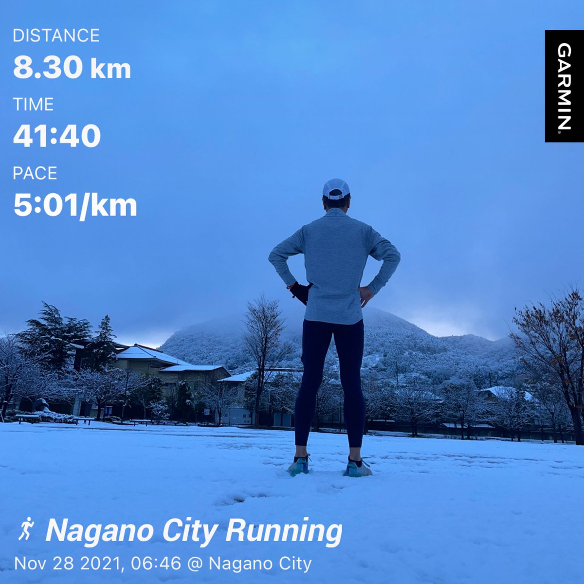 KWashizawa's tweet photo. #beatyesterday #garmin #finishSTRONG #BostonMarathon #善光寺 #長野県立美術館 #城山公園 #エコロジーコンペイブ #protein #savas#hokaoneone #speedgoat2 #snow☃️ https://t.co/LRJuYnXGL3