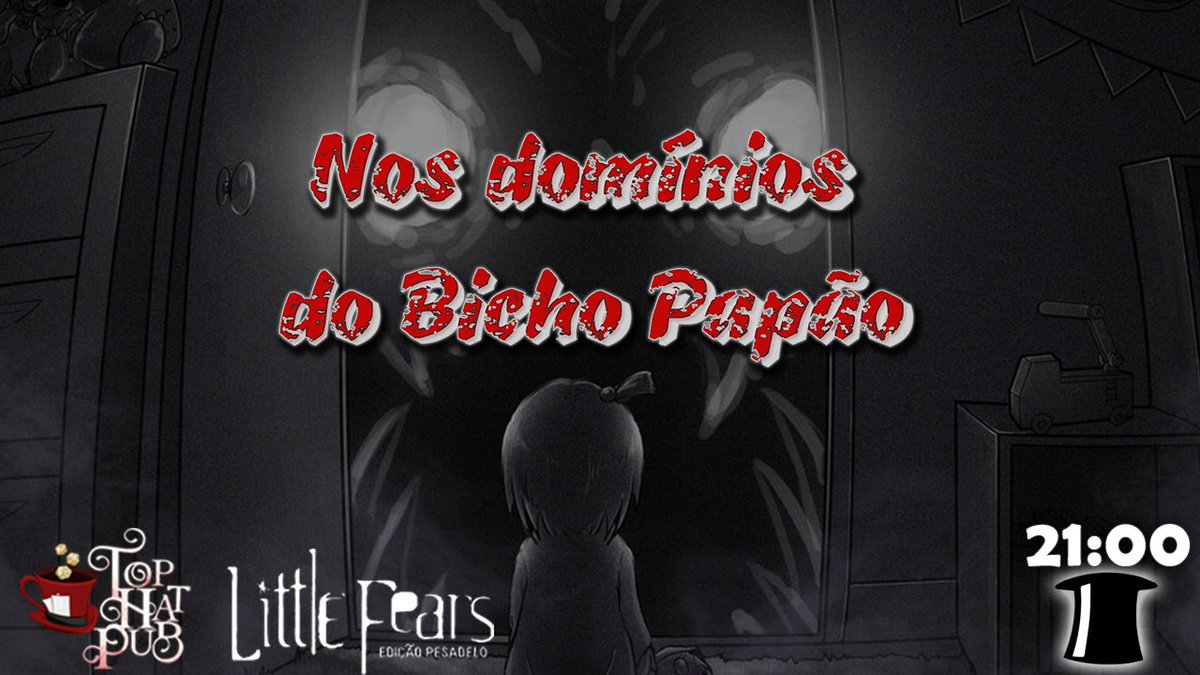 tophatpub's tweet photo. Nem só de sonhos são feitas as noites das crianças, algumas vezes, elas são repletas de pesadelos de arrepiar. E o que acontece quando esses pesadelos se tornam realidade?
#littlefears #tophatpub #rpg https://t.co/hcdQttejVC
