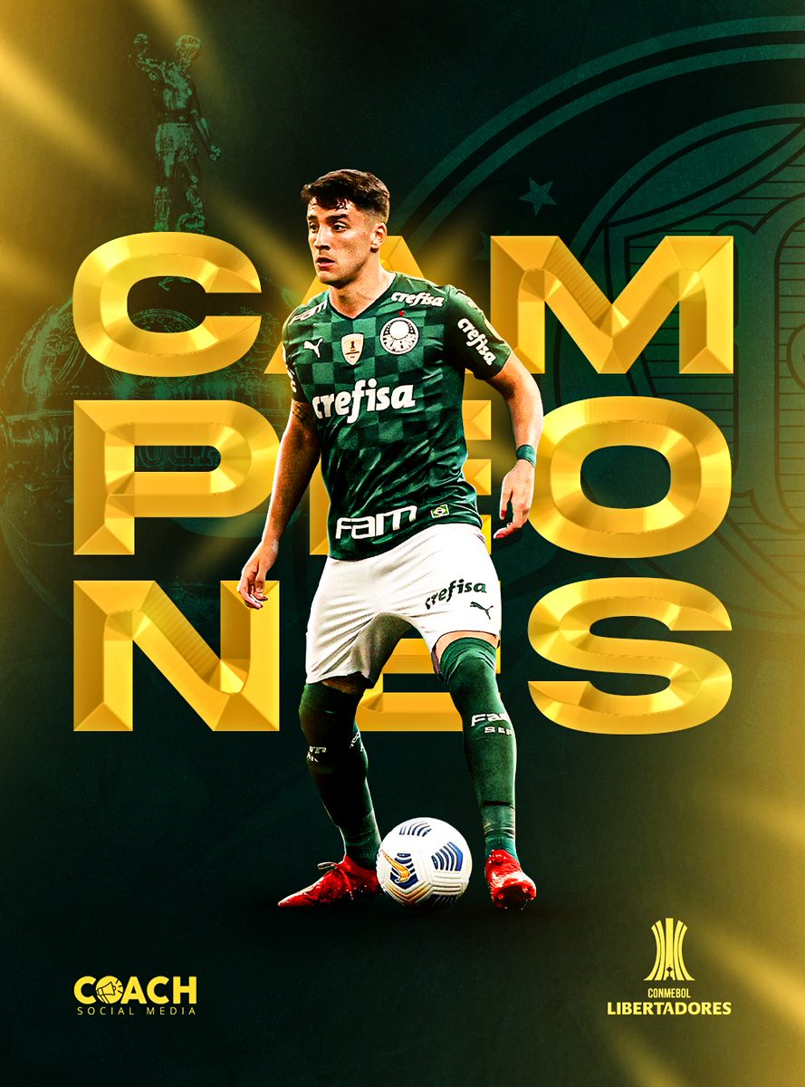 CoachUy_'s tweet photo. ¡Felicitaciones @PiquerezJoaco!
🏆 Campeón de la CONMEBOL @Libertadores con @Palmeiras 🇧🇷 https://t.co/zeyv5FO7CH