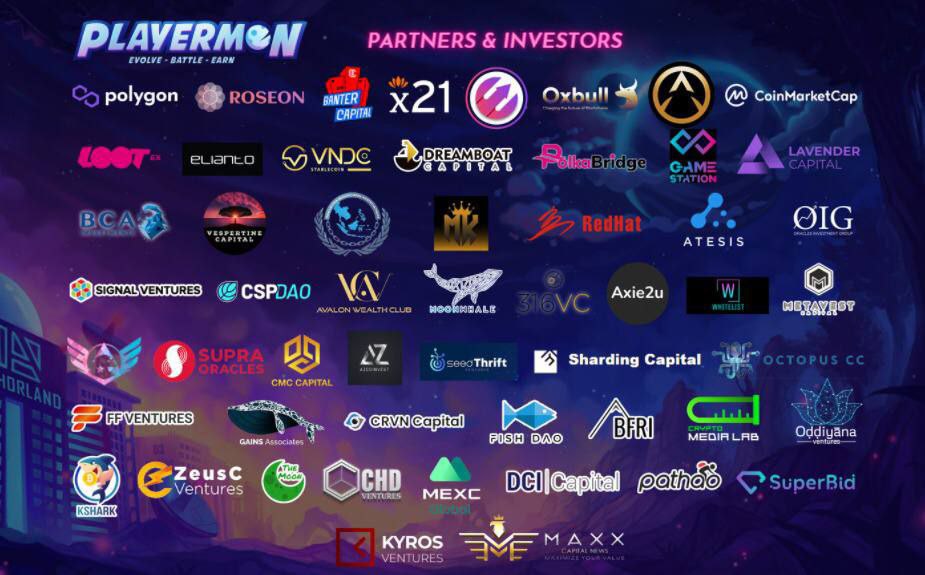 playermons's tweet photo. We are extremely proud to announce the success of our recently concluded Seed &amp; Private rounds that raised funds for the development of Playermon.
 
We are grateful for the trust that they have placed in the project. 

Read here : https://t.co/wsEuSRr4aS

 #playermon #metaverse https://t.co/16yxutxkbt