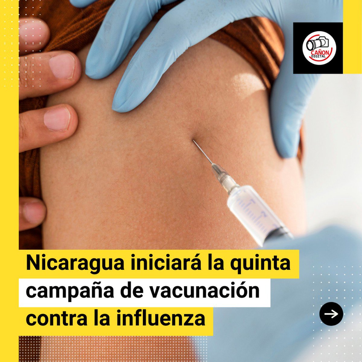 La Vicepresidenta de Nicaragua, Compañera Rosario Murillo, anunció que el lunes dará inicio en todo el país la quinta jornada de vacunación contra la influenza.
#SoberaniaEnMiTierra
#OrgulloNacionalPatriaLibre