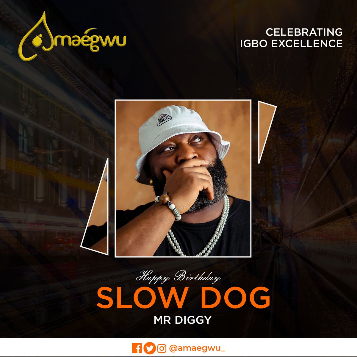amaegwu_'s tweet photo. We join the rest of the world to celebrate SLOW DIGGY @iamslowdog 
A brilliant artist and true culture representative. 

Thank you for all you do for the culture and the art. 

Happy birthday

#AmaEgwu #SlowDog https://t.co/EBo3nFTqry