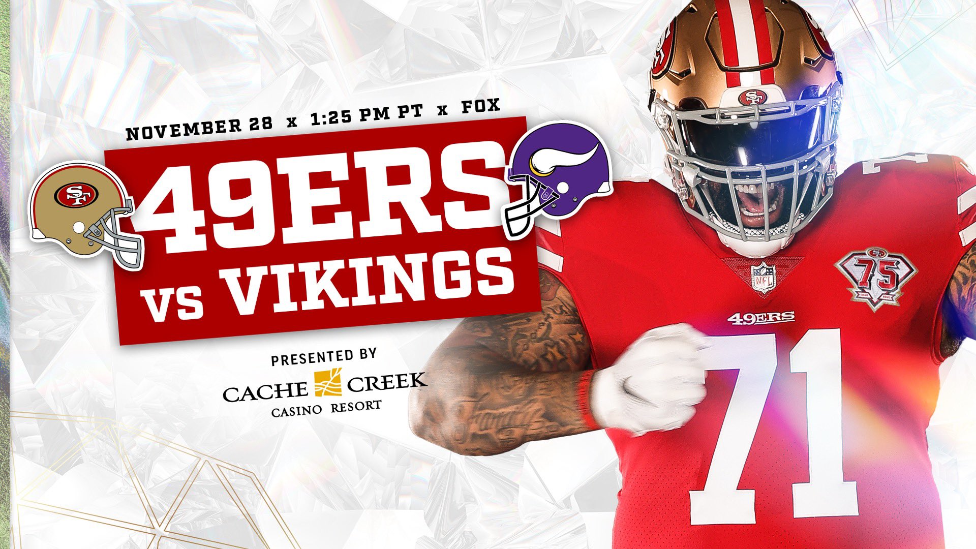 San Francisco 49ers on X: 'Big game on deck. See you tomorrow, Faithful!  #MINvsSF #FTTB  / X