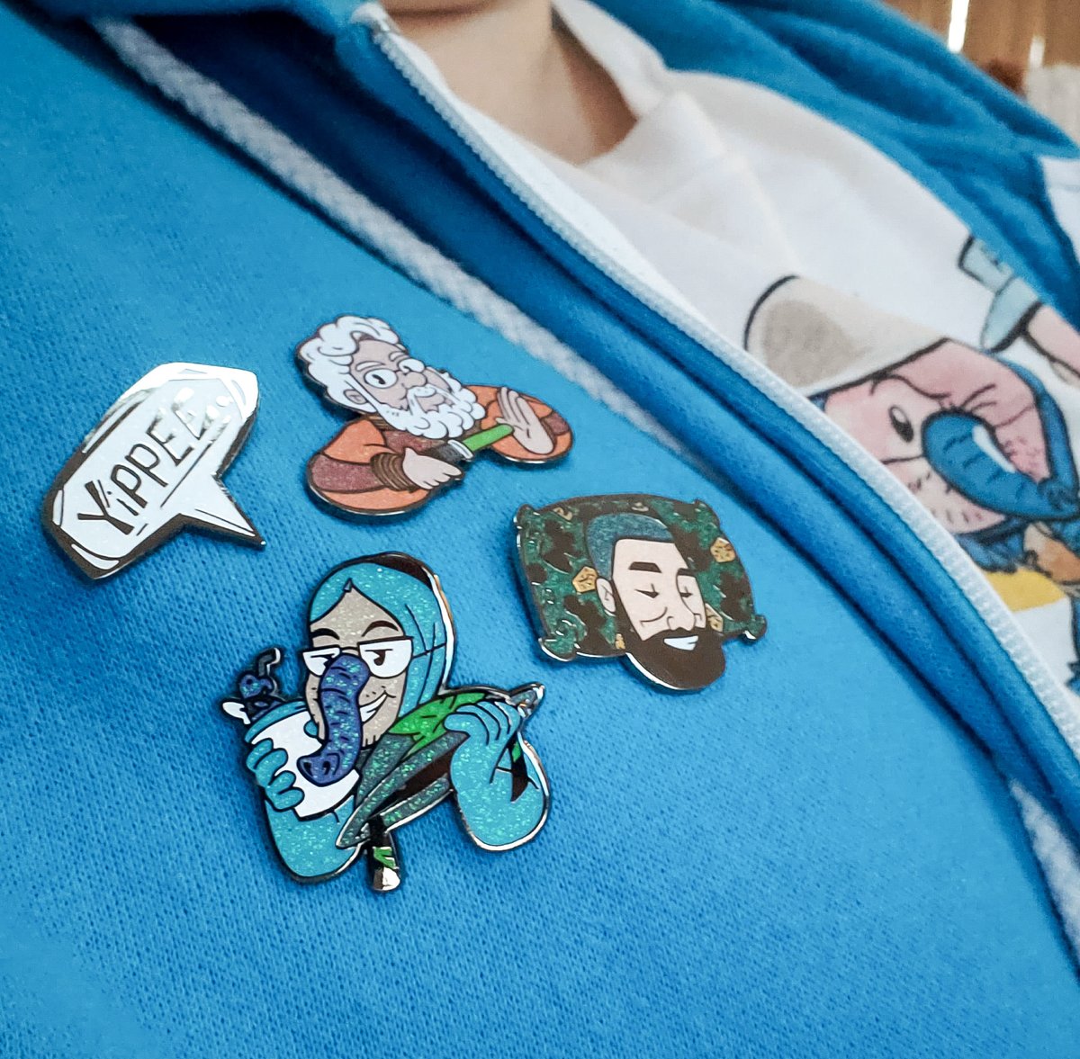 Good news, GLTS pins have been given a rousing "Thats nice, I guess" from Grandma! The highest level of approval she can provide!