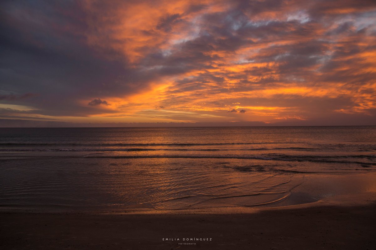 El atardecer de hoy.... 😍