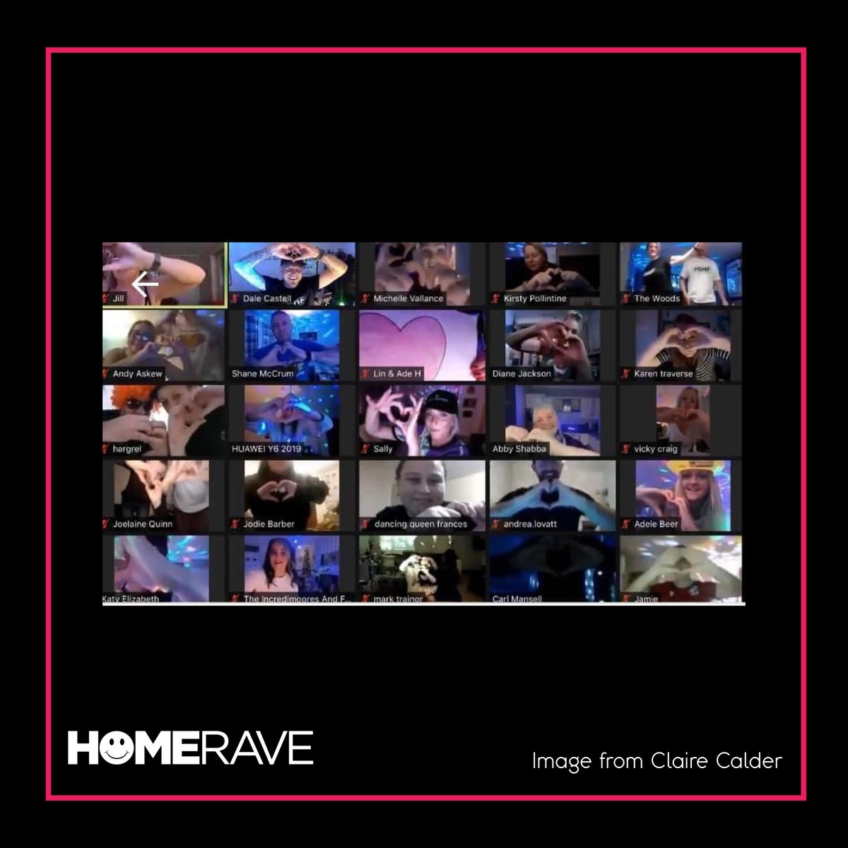 Home Rave tweet media