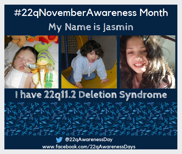 22qAwarenessDay's tweet photo. Day 27  #22qNovemberAwareness
Poster 2017 my daughter Jasmin
Age 8 days 14 months &amp; age 10
#CHD
#22q11DS
#thrombocytopenia
#hypocalcaemic
#ImmuneDeficiency
#enamelHypoplasia
#SensoryIssues
#LowSelfEsteem
#anxiety
#LD
#eczema
#executivefunctionissues
#sleepissues
#dermatillomania https://t.co/lKcq5dxMgN