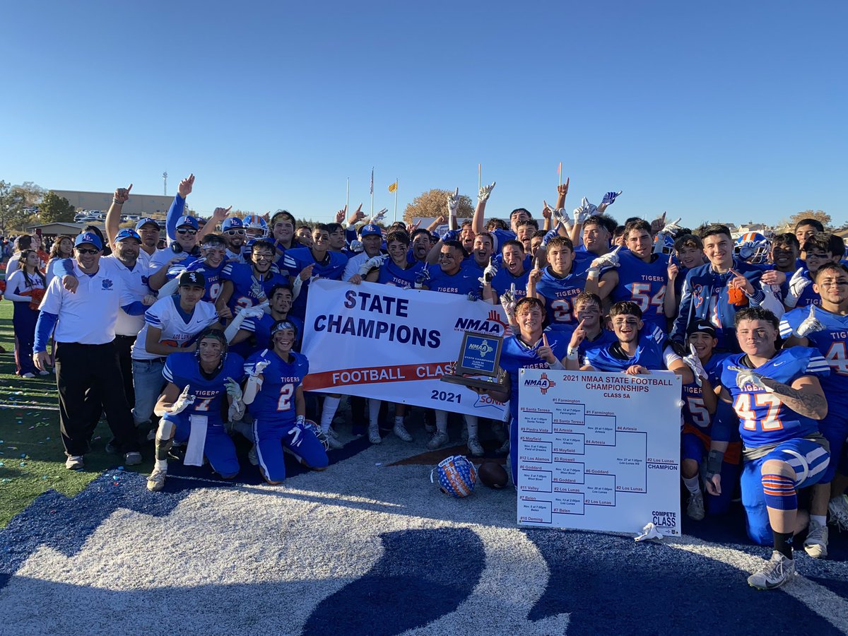 Class 5A Championship
2021 State Champions
Los Lunas Tigers