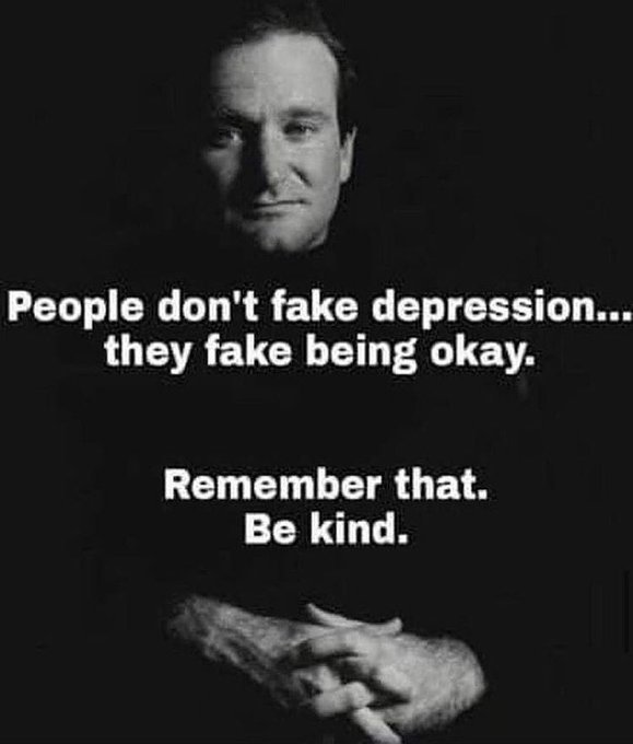 This is such an apt quote by the late Robin Williams