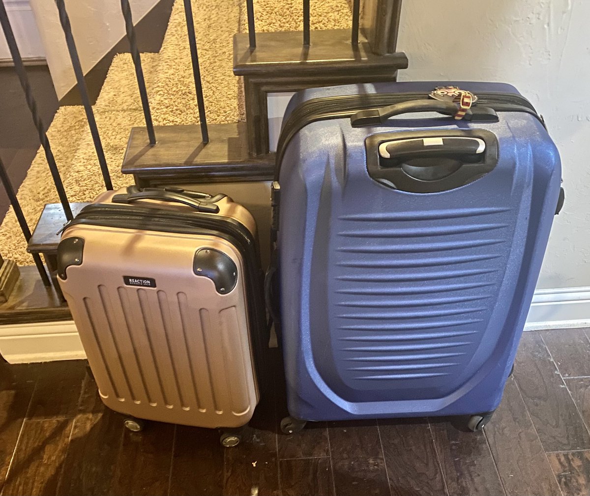 GlinsmannMath's tweet photo. Always sad to put suitcases away but this time they will be out again in less than two weeks for a short cruise with @WesKinetic. #HappyBirthdayToMe #HappyGraduationToMe https://t.co/FuyNMUz4js