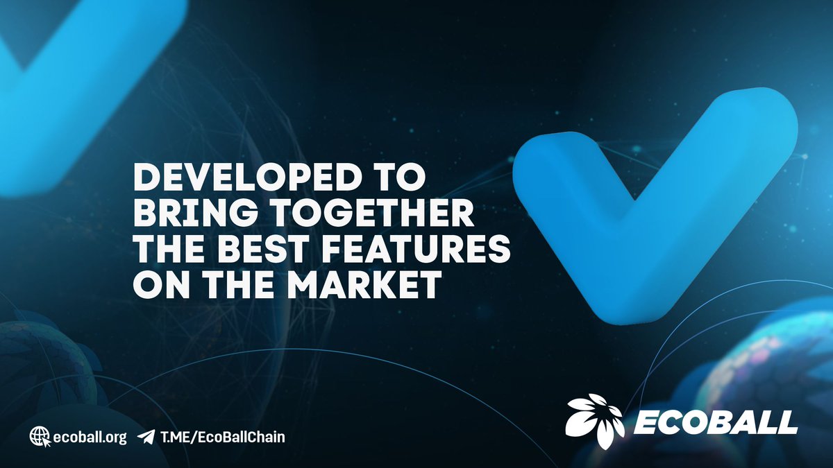 EcoBallChain's tweet photo. #EcoBall began to be designed and developed in 2015. The network was created to give opportunities to the many projects that need quality security and low price to grow in the crypto market.
#blockchain #Crypto
#nextgenerationblockchain #Giveaway https://t.co/nPdrsWiZtb
