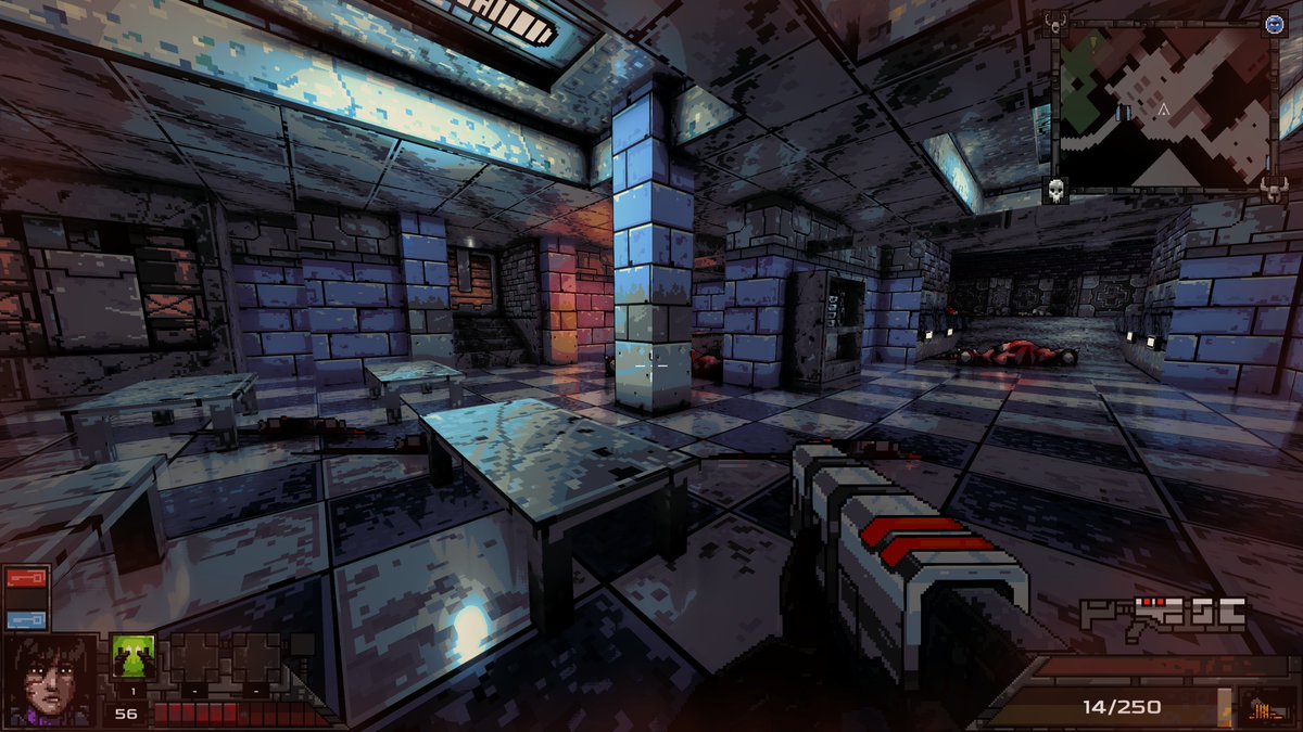 DrCaligari72's tweet image. Having another go at #ProjectWarlock2, absolutely love the artstyle, music and gameplay. This game really feels like a timecapsule. Very well done! #pixelart #shooter #oldskool #indiegame #buckshotsoftware