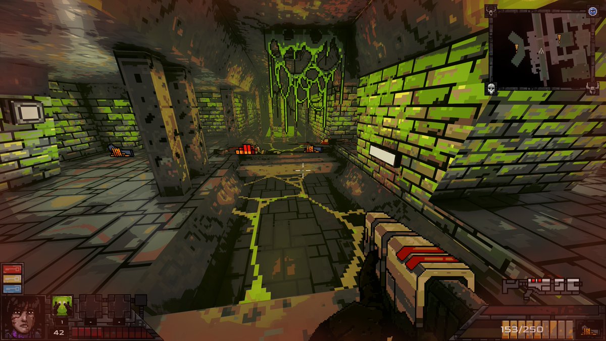 DrCaligari72's tweet image. Having another go at #ProjectWarlock2, absolutely love the artstyle, music and gameplay. This game really feels like a timecapsule. Very well done! #pixelart #shooter #oldskool #indiegame #buckshotsoftware