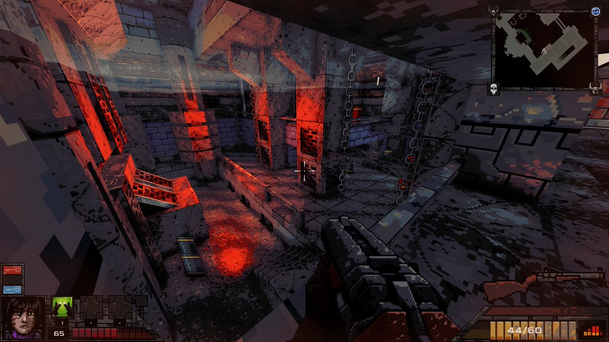 DrCaligari72's tweet image. Having another go at #ProjectWarlock2, absolutely love the artstyle, music and gameplay. This game really feels like a timecapsule. Very well done! #pixelart #shooter #oldskool #indiegame #buckshotsoftware