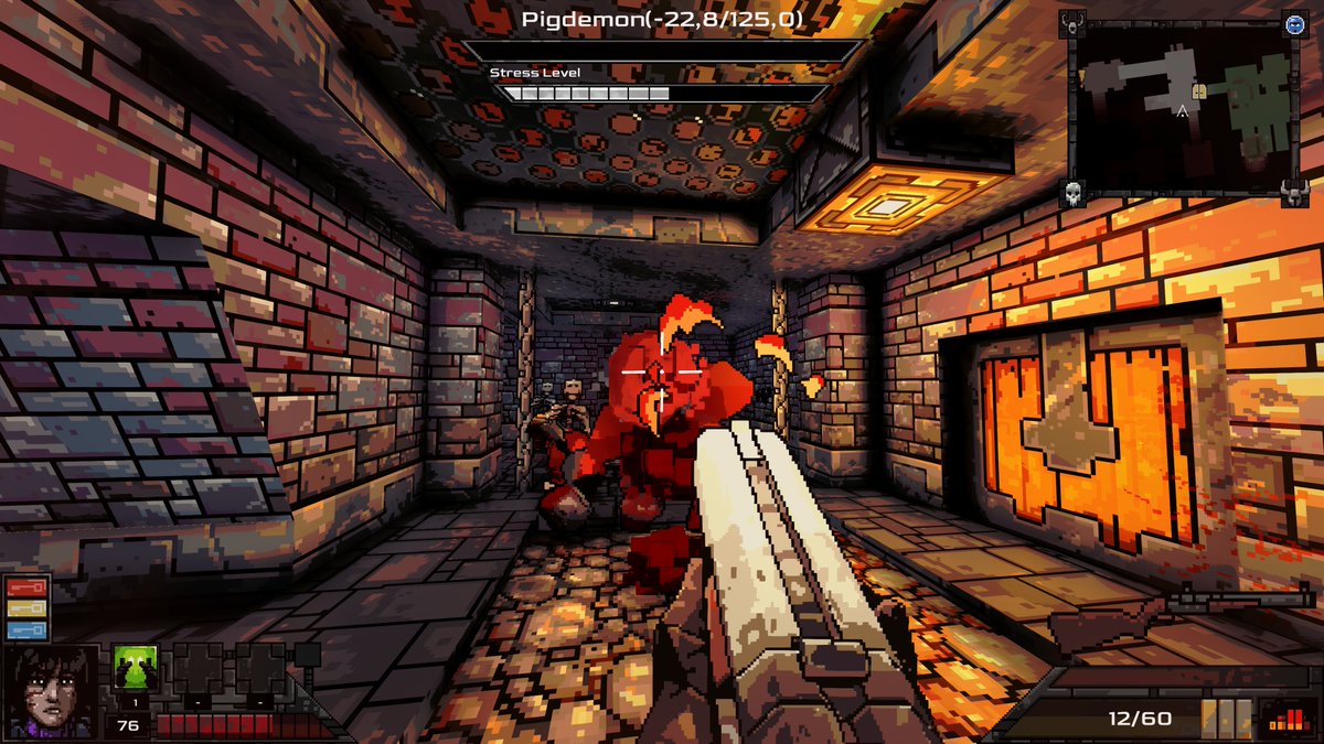 DrCaligari72's tweet image. Having another go at #ProjectWarlock2, absolutely love the artstyle, music and gameplay. This game really feels like a timecapsule. Very well done! #pixelart #shooter #oldskool #indiegame #buckshotsoftware