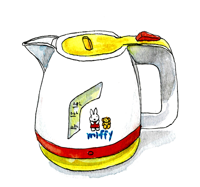 電気ポットのtwitterイラスト検索結果