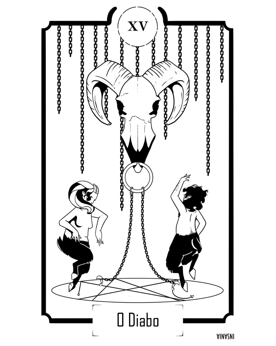 Insania_pm's tweet photo. XV O Diabo

" Cuidado com suas obsessões"

#odiabo #tarot #tarô #card https://t.co/OlThpZyf71