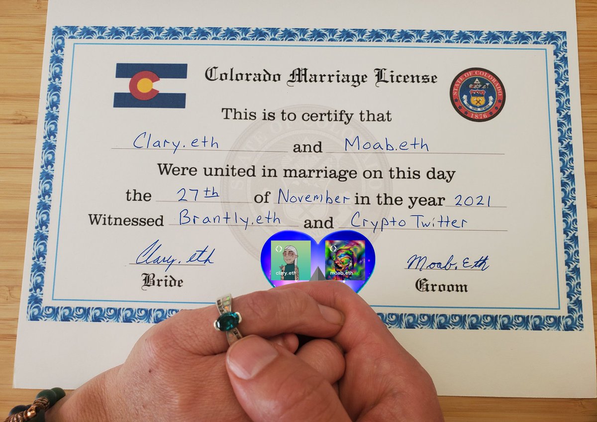 <a href="/ConstitutionDAO/">ConstitutionDAO (📜, 📜)</a> Got married👰 🤠