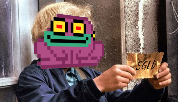 Bernie Sandtoadz and the Swamp Gold factory are handing out golden tickets.

Claim your SGLD: swampgold.io

Claim direct from contract: etherscan.io/address/0x5ebd…