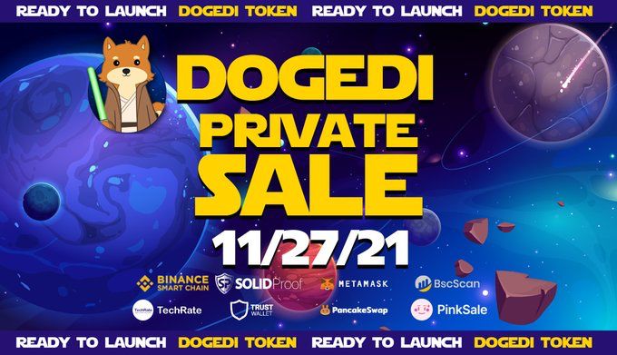 GusConti's tweet image. 🚀FROM DOGECOLA TEAM
LESS THAN 24 HOURS FOR DOGEDI.COM/PRIVATESALE !
✅DOUBLE KYC ✅ AUDIT ✅ DOXXED TEAM  
✍️DO THE TASKS HERE AND BE WHITELISTED: shorturl.at/atBIT
Follow @DogediToken &amp;amp; Retweet for 10,000$ GIVEAWAY! 🪙 
#dogedi #shibainu #dogezilla #doge #presale #FLOKI