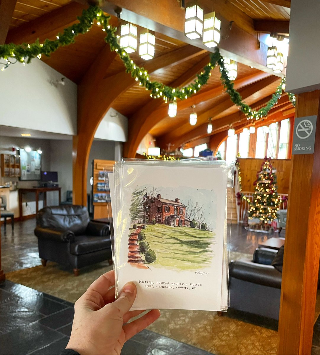 rewersdesigns's tweet photo. If you ever find yourself down at #generalbutlerstatepark, you can get some of my artwork in the gift shop! ☺️
•
#kentucky #artwork #lifeofanartist #kentuckystateparks #watercolor #watercolorpainting #generalbutler #art #kystateparks 
@KYStateParks https://t.co/Cplacu6xCn