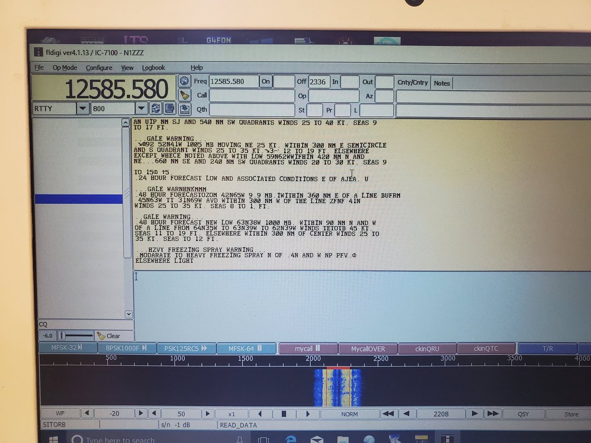 JeremyA46925042's tweet photo. Last week to monitor #KPH from this side of the world. #RTTY #SITOR https://t.co/DdzaTb9Afx