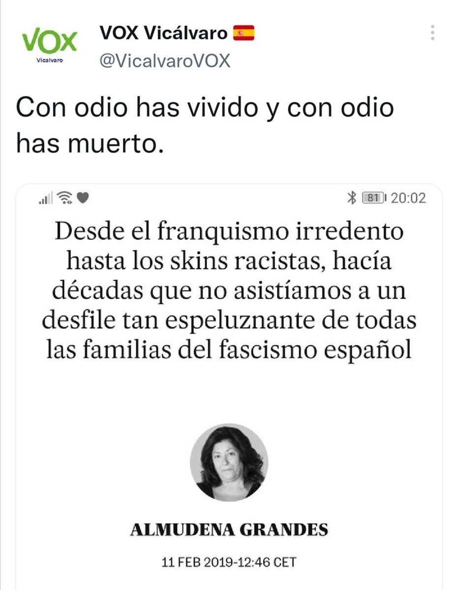 Mala gente que camina y va apestando la tierra.