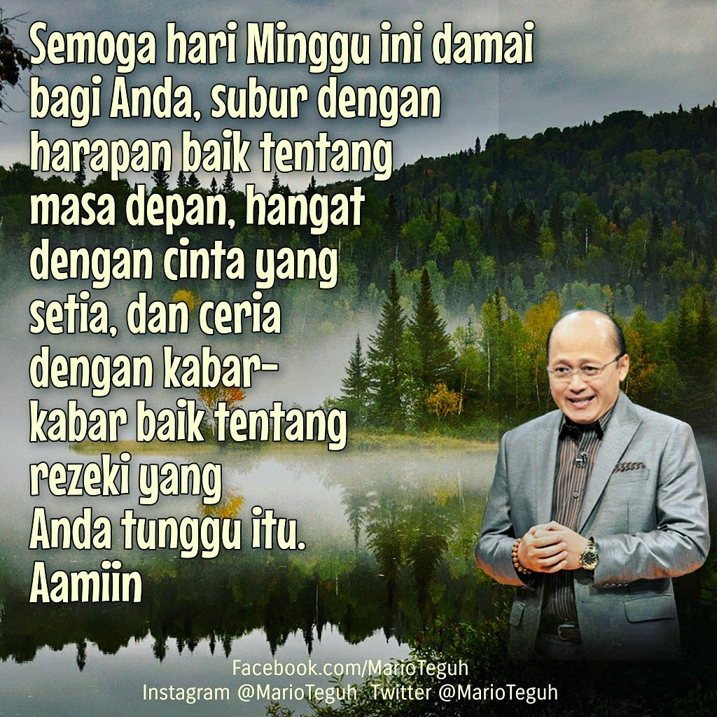 marioteguh's tweet photo. Aamiin ... 🙏💝🙏

#doapagi #motivation #MarioTeguhTV https://t.co/QxxX6ePwL1