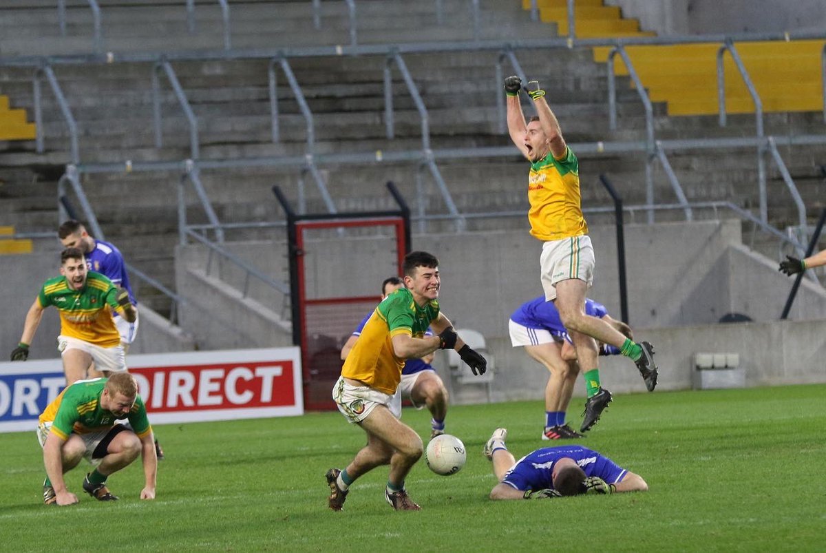 BoherbueGaa's tweet photo. Unbridled joy as Boher claim 2021 @OfficialCorkGAA Co. JAFC title with a 3-08 to 2-08 victory over Ballinhassig.

A few pictures … https://t.co/fKrDmtrdzG