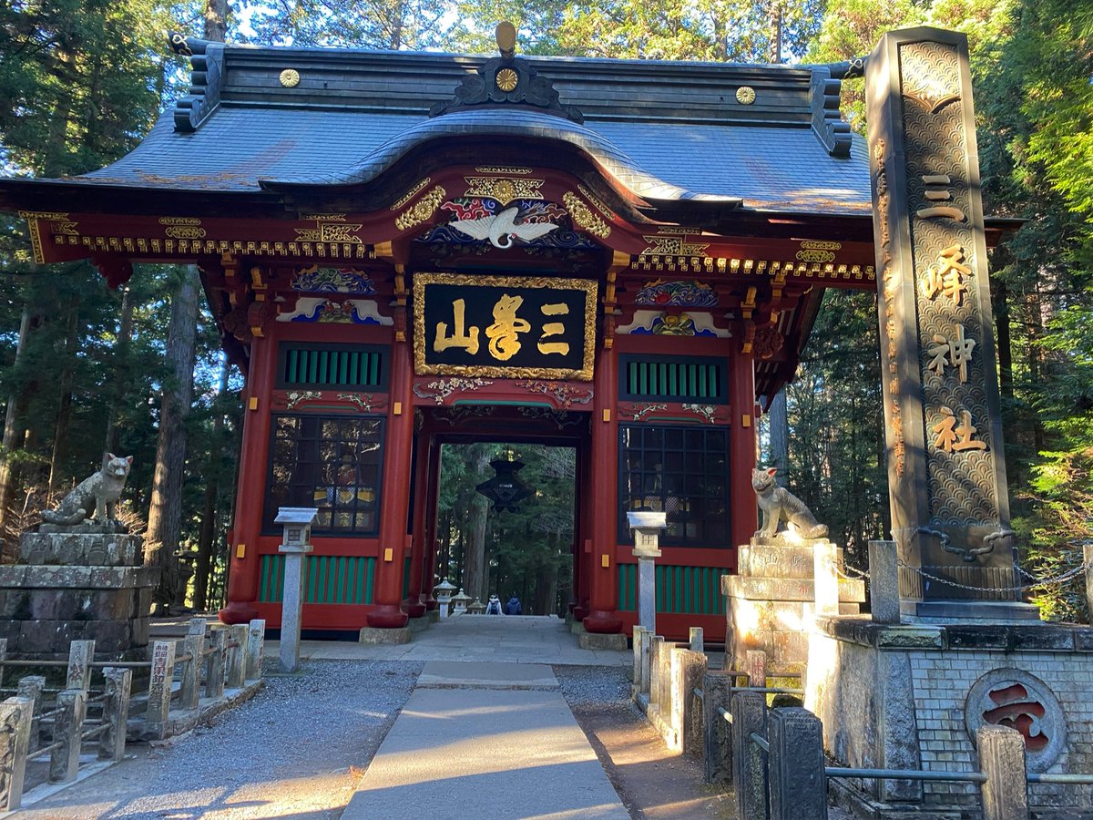 tomo112410's tweet photo. 三峯神社⛩ https://t.co/5MAXVKXp3o