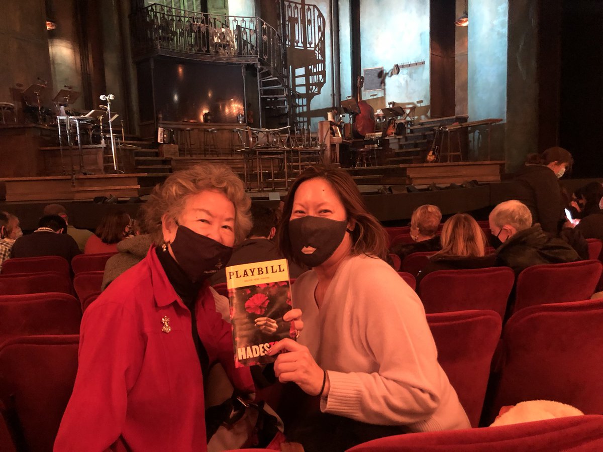 #Hadestown with Mom! Wow!