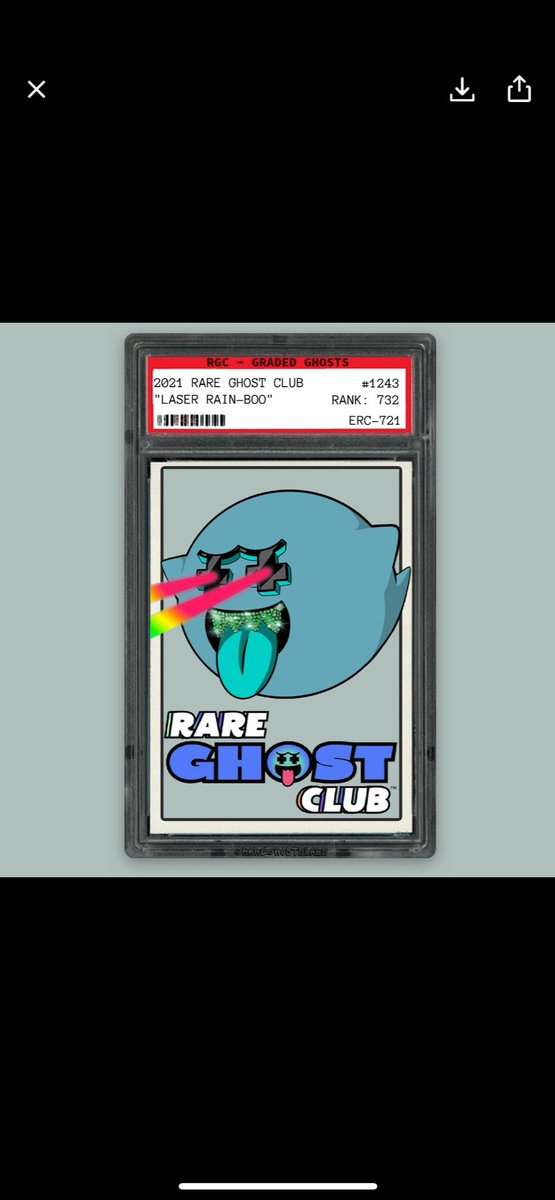 Blznfox's tweet photo. @rareghostslabs  Thanks for another great job on my ghost Laser Rain-Boo https://t.co/eIIl9Mmc2F