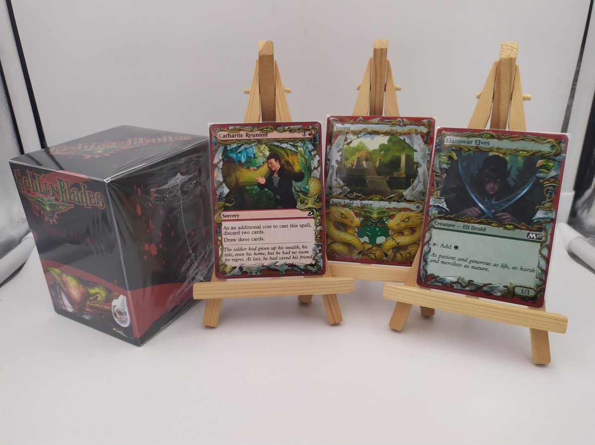 MythicGaming_Co's tweet photo. Missed the Kickstarter and PreOrders? 😱 Limited remaining inventory of #MythicFrames now on sale!

Sleeve up an entire Commander deck with 12 unique frame designs!

https://t.co/homuCOcIYT

Save 5% all Black Friday weekend! #SmallBusinessSaturday https://t.co/mh3EHlRb0a