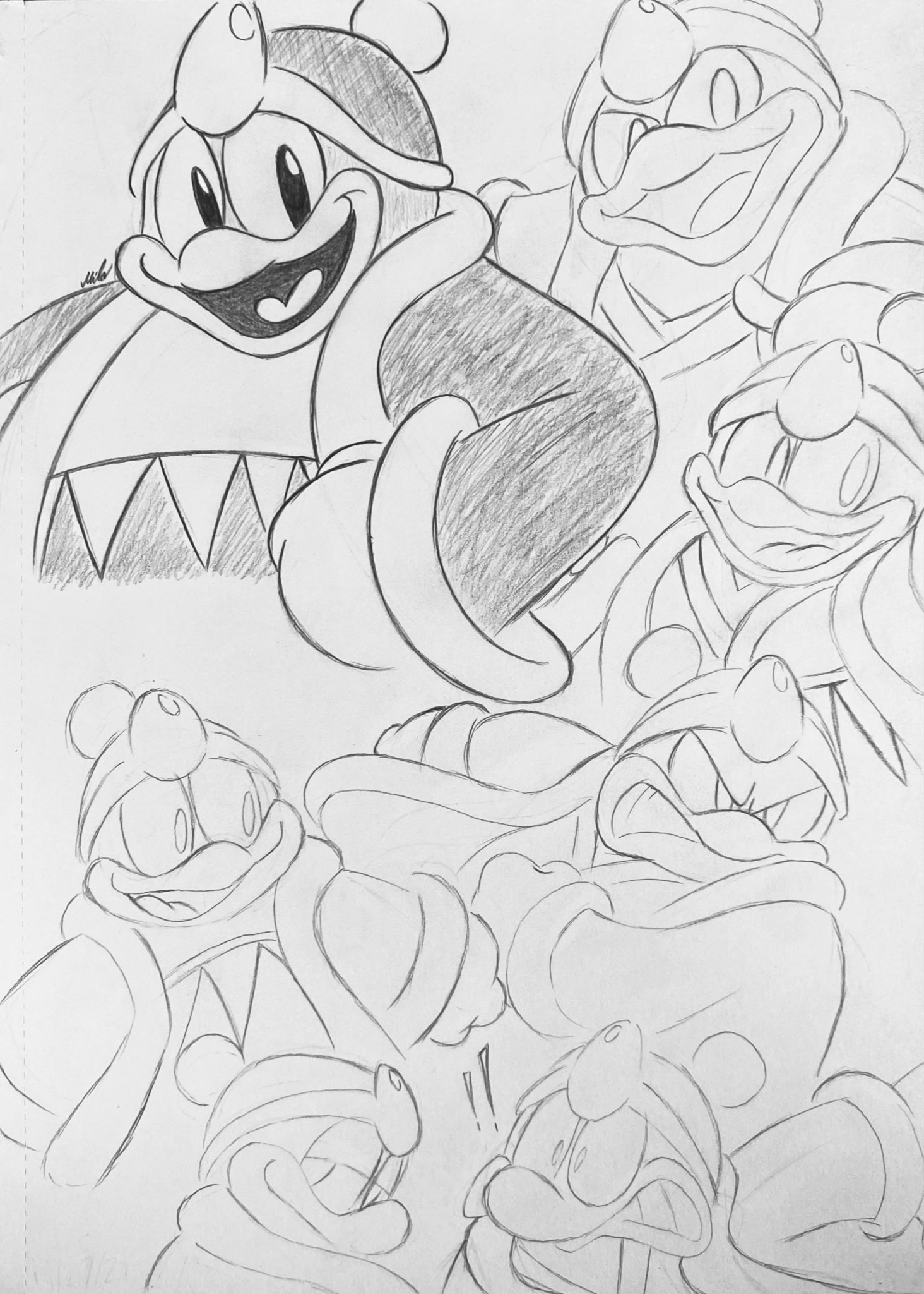 King Dedede Coloring Pages