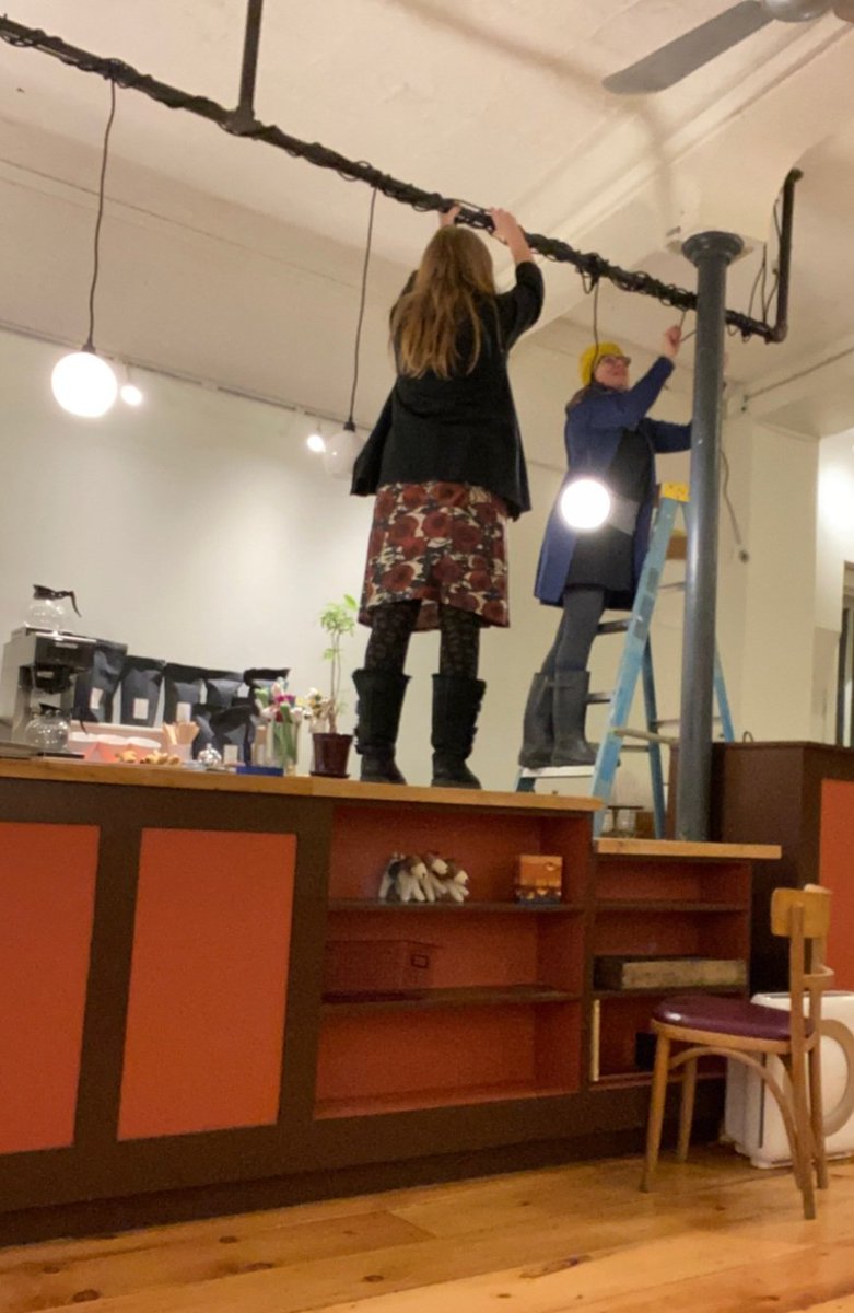 FlatIronCoop's tweet photo. We installed our counter lights today, and, we had 2 new consumer members join.
If you are interested in becoming a member, visit our website https://t.co/RS14IfrGnf
#workerowned #workerownedcoop #coopsforcommunity #BuildBackForImpact #welovebellowsfalls #CoopStrong https://t.co/NvtM0LbMz6